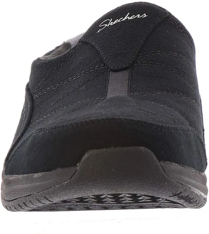 Skechers Womens Commute Carpool Heathered Deco Stitch Mule