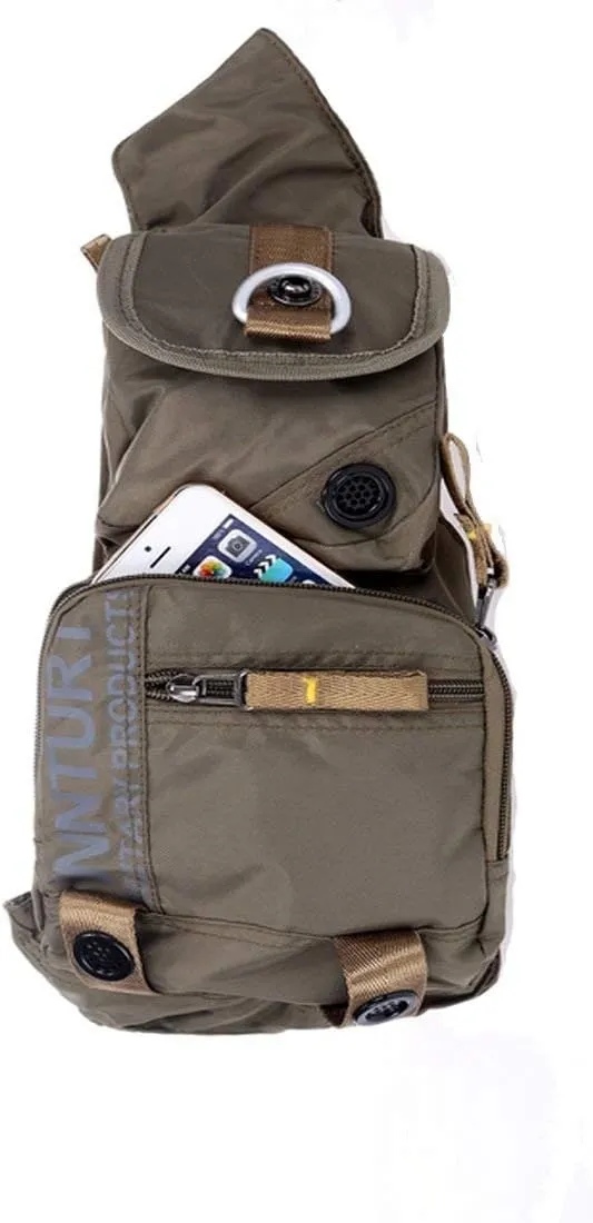 Sling Bag Small Backpack Crossbody Shoulder Bag Sling Pack