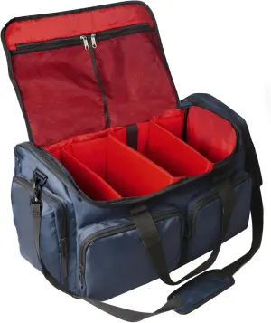Sneaker Bag for Travel/Gym bag/suitcase bag with 3 adjustable dividers, suitable for 4 pairs of trainers travel bag, Athletic Shoes Carrier Heavy Duty Traveling Accessories (NAVY), HBG001