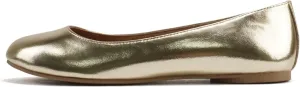 Soda Kreme Comfortable Basic Shoes Women Ballet Flat Round Toe Gel Insole