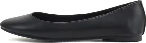 Soda Kreme Comfortable Basic Shoes Women Ballet Flat Round Toe Gel Insole