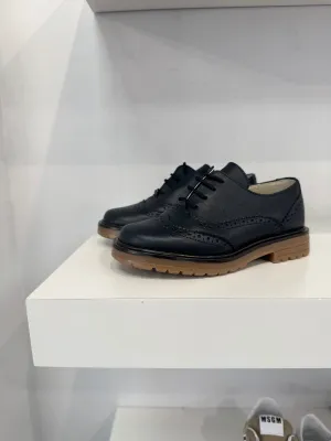 Sonatina Navy Chunky Wingtip Oxford