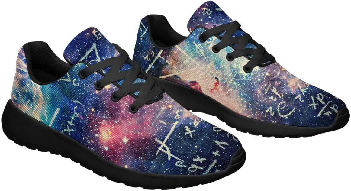 Sonzj-II Math Shoes for Women Men Mathematicians Teacher Lover Walking Tennis Running Sneakers Best Math Teacher Gift