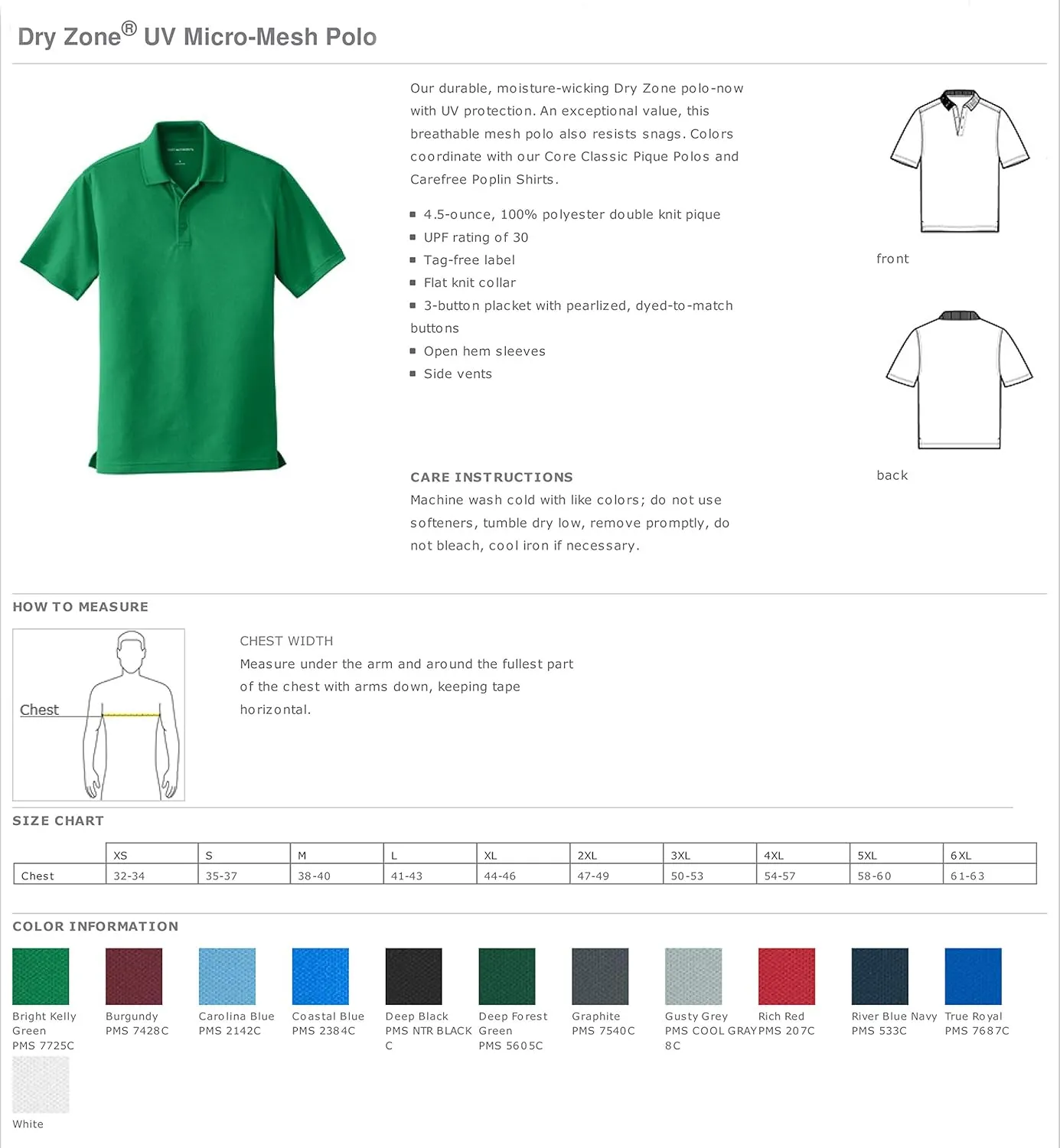 Sorority Letters Shop Alpha Epsilon Pi Short Sleeve Performance Polo - Dry Zone UV Micro Mesh