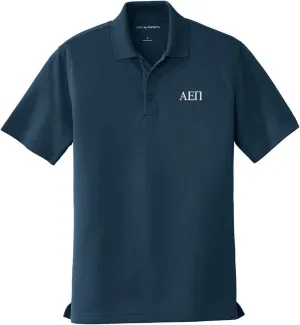 Sorority Letters Shop Alpha Epsilon Pi Short Sleeve Performance Polo - Dry Zone UV Micro Mesh