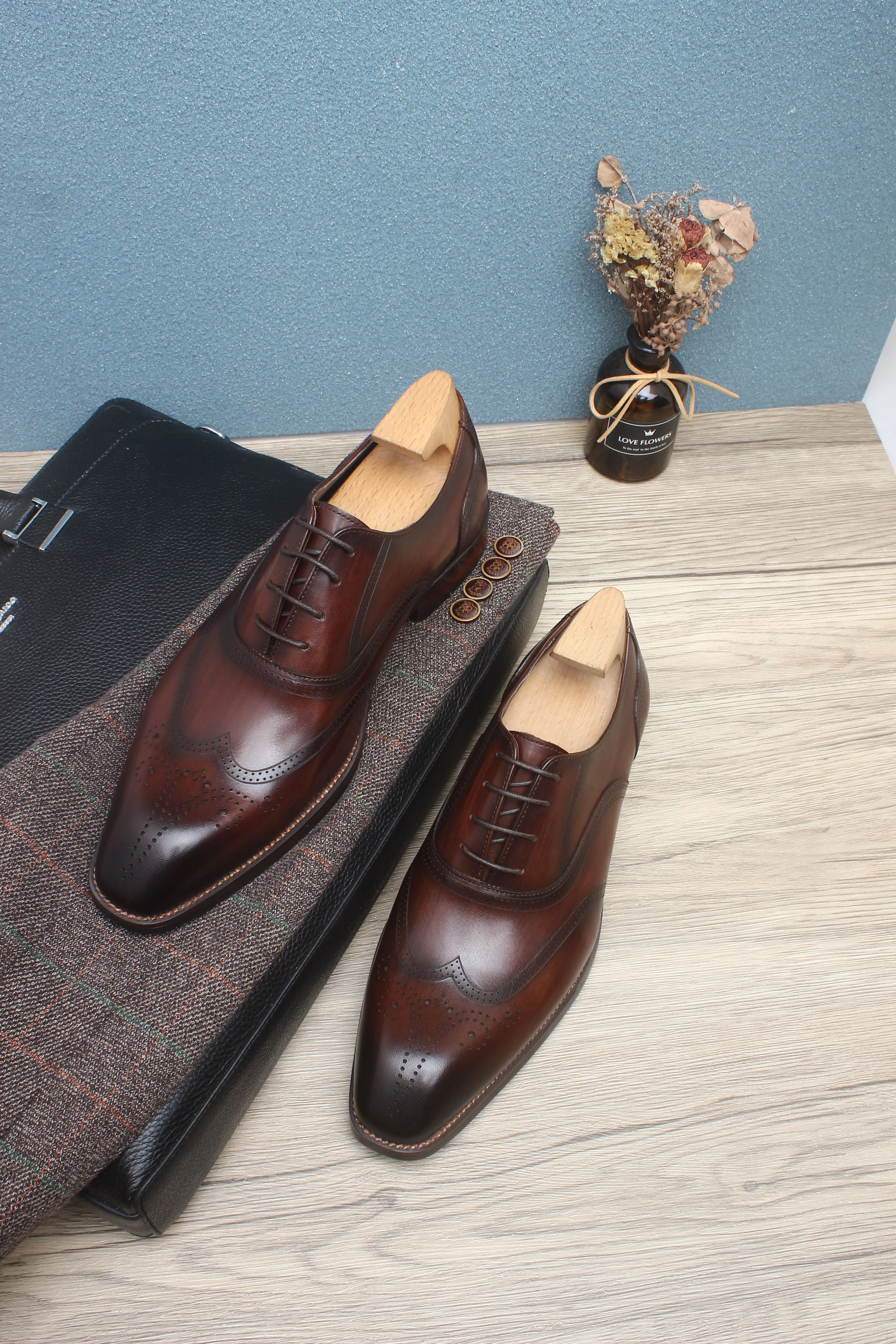 Sovereign Brown Leather Oxford