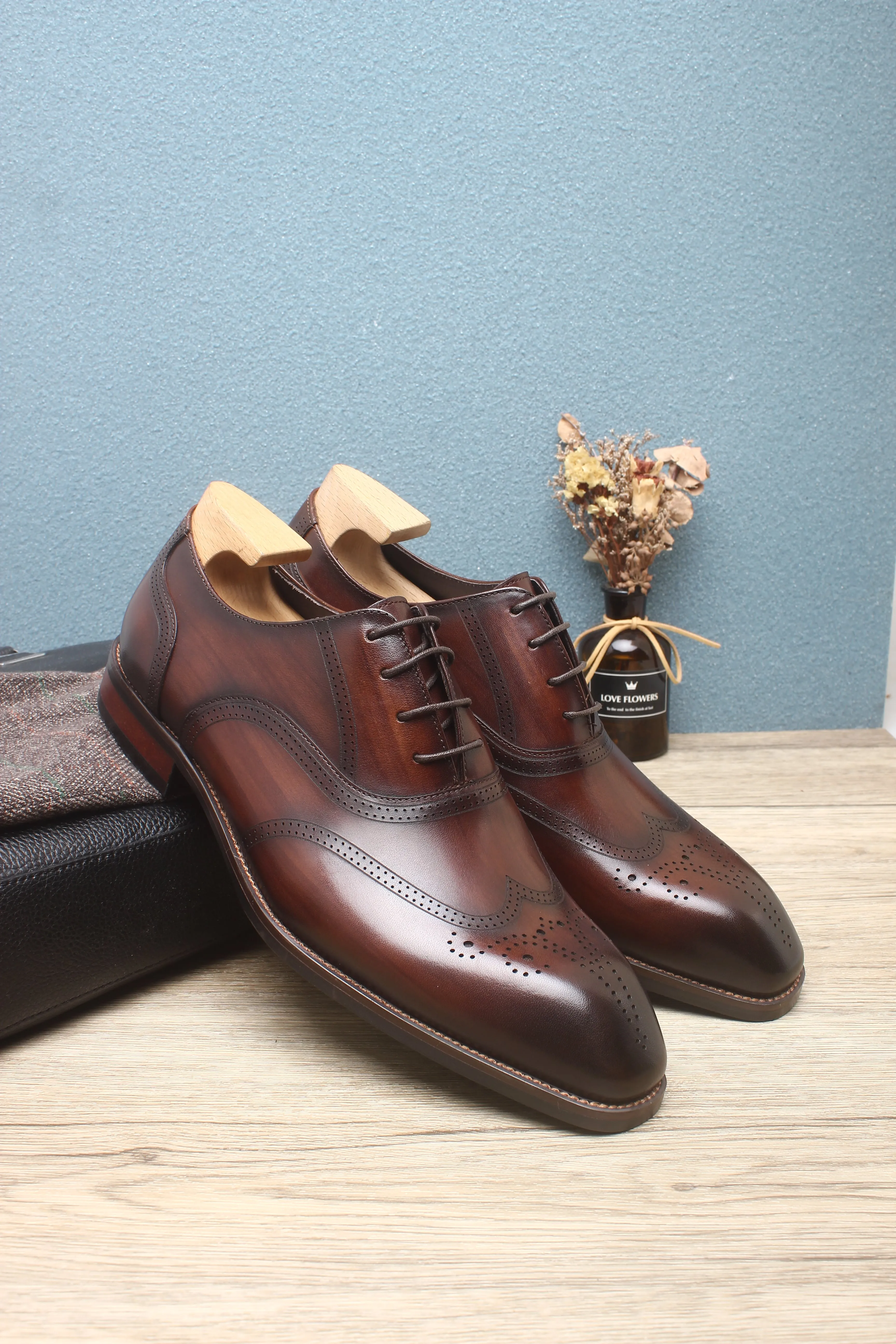 Sovereign Brown Leather Oxford