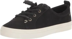 Sperry Women's Crest Vibe PlushWave Pin Perf Leather Sneaker