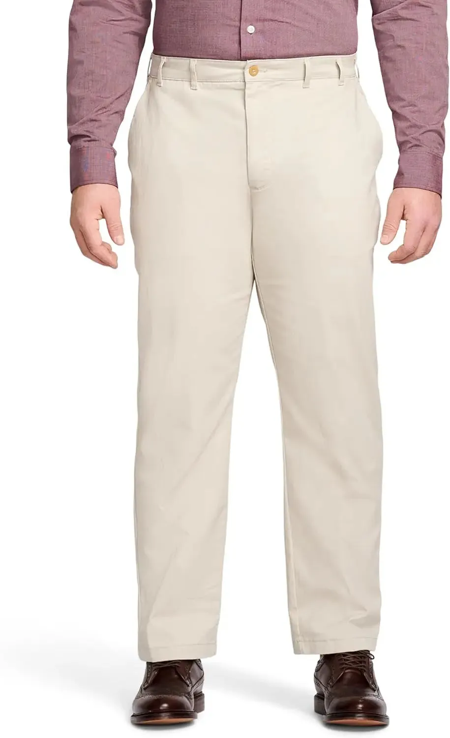 Sport Flex Big Men's Flat Front Pants
