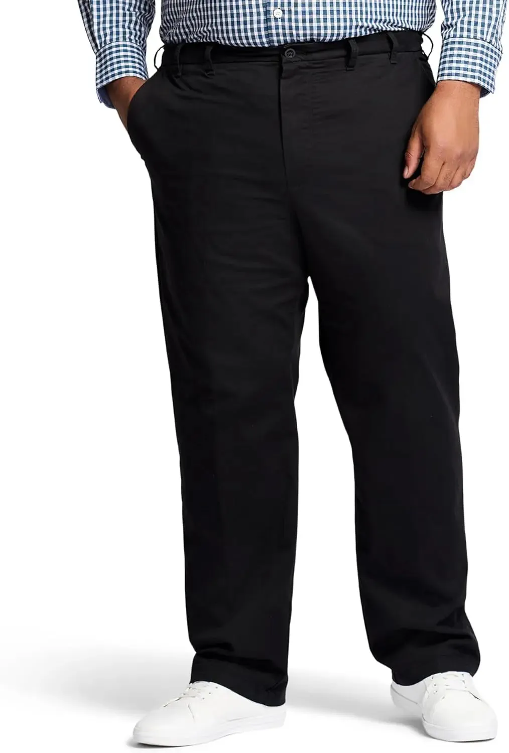 Sport Flex Big Men's Flat Front Pants