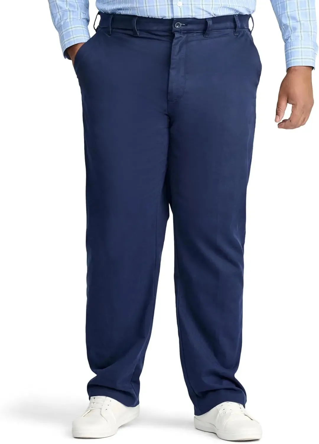 Sport Flex Big Men's Flat Front Pants