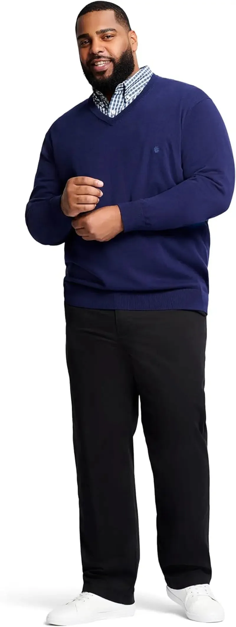 Sport Flex Big Men's Flat Front Pants