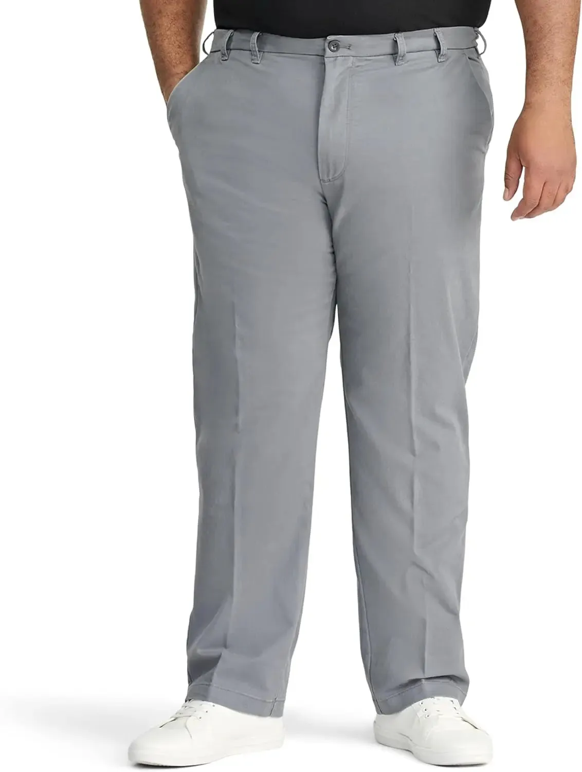 Sport Flex Big Men's Flat Front Pants