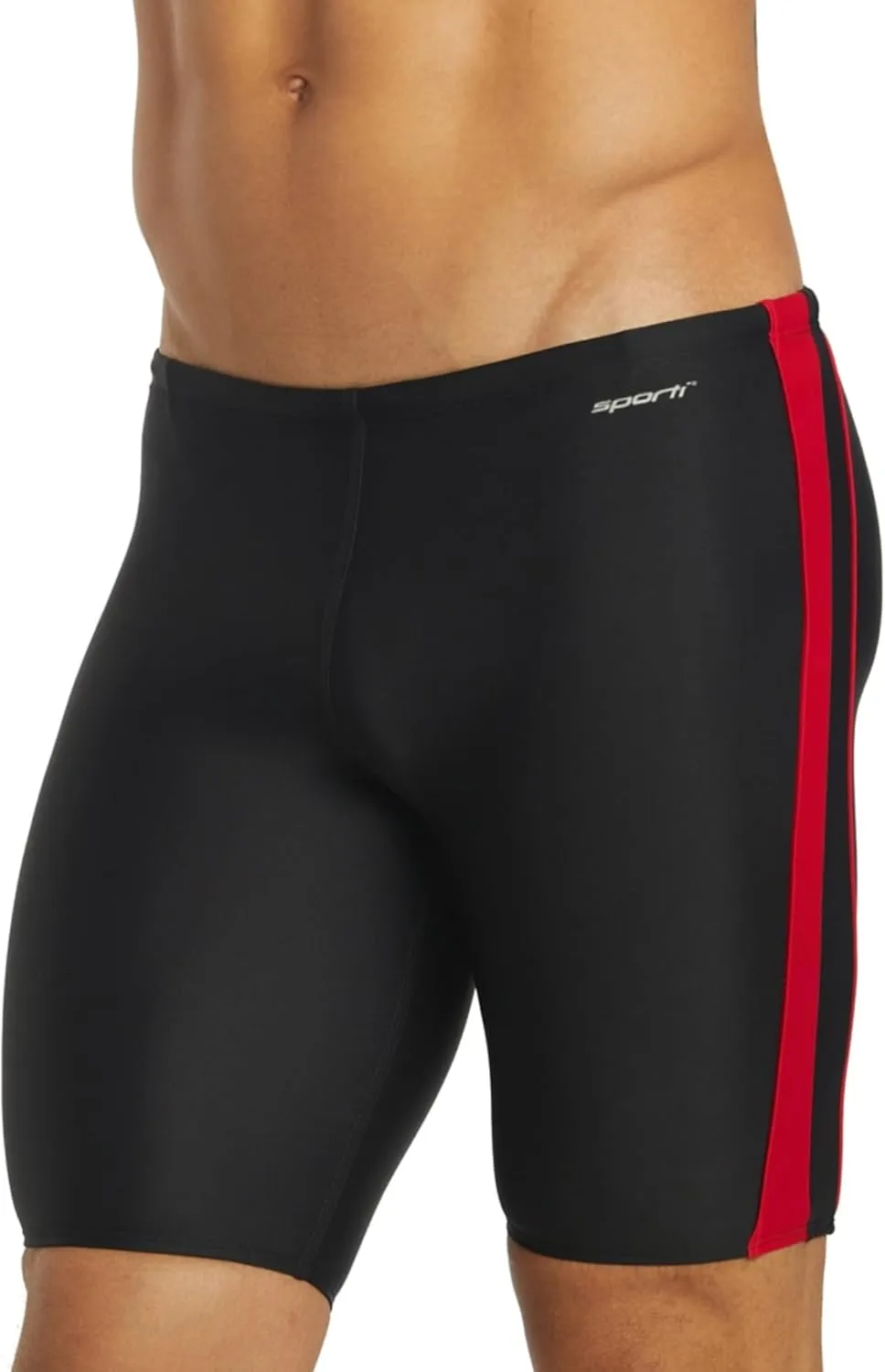 Sporti Boys' Swim Jammers - Youth Competitive Multi Color Swim Racing Swimming Shorts Swimsuit Trunks Chlorine Resistant