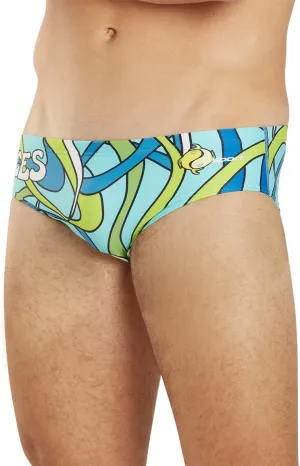 Sporti Men's Swim Briefs - Swimsuit Training Bathing Suit for Swimmers - Men's Athletic Swimwear Briefs for Lap Swimming