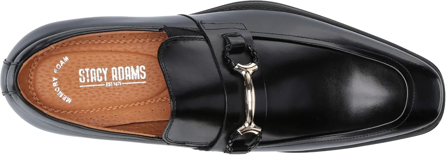 STACY ADAMS Men's Pierce Moe-Toe Slip-on Penny Loafer