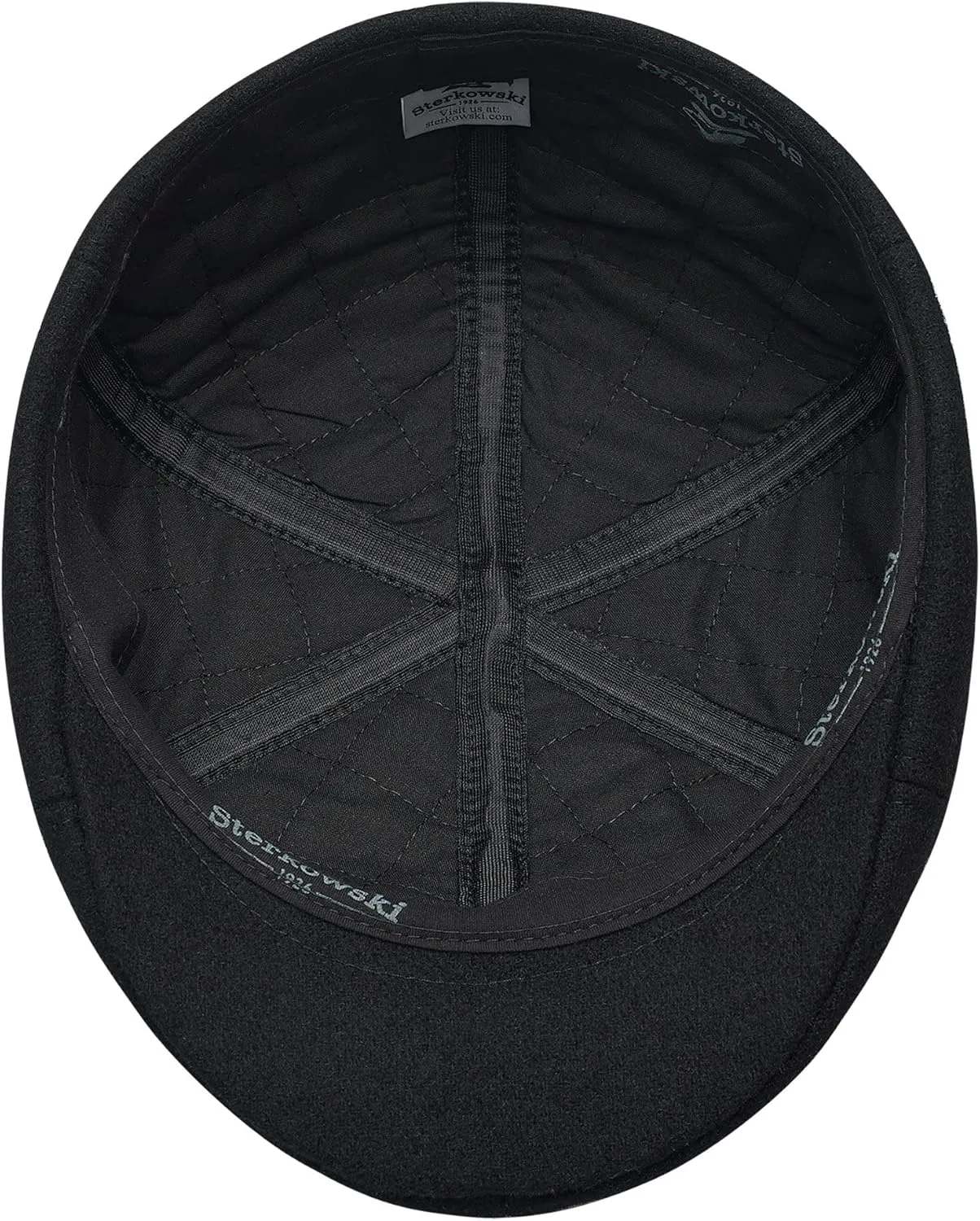 Sterkowski Rusty Duckbill Cap | Wool Flat Cap for Men and Women | Warm 6 Panels Scally Cap