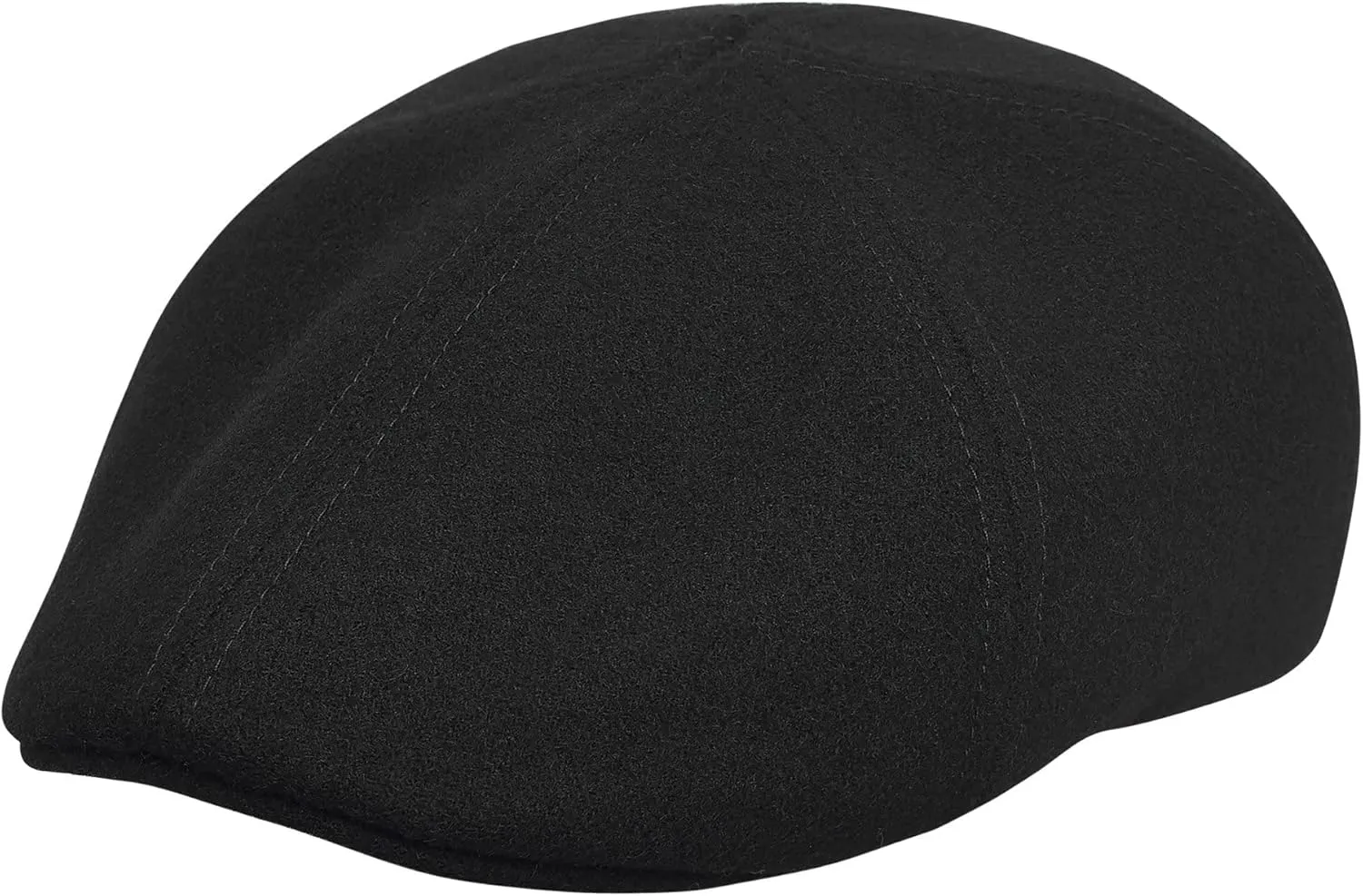 Sterkowski Rusty Duckbill Cap | Wool Flat Cap for Men and Women | Warm 6 Panels Scally Cap