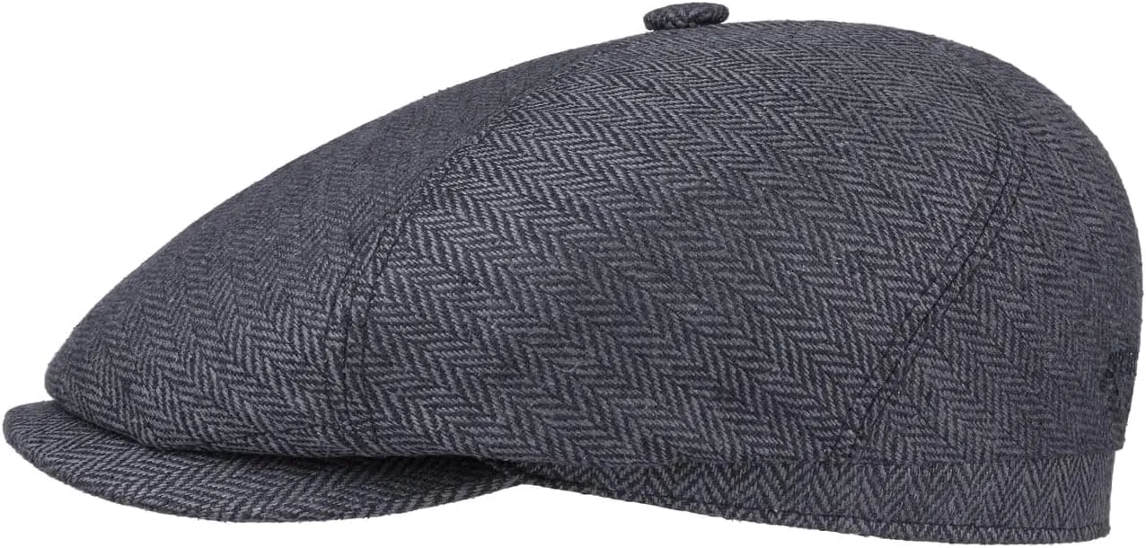 Stetson Milner Silk Flat Cap Women/Men | Made in The EU
