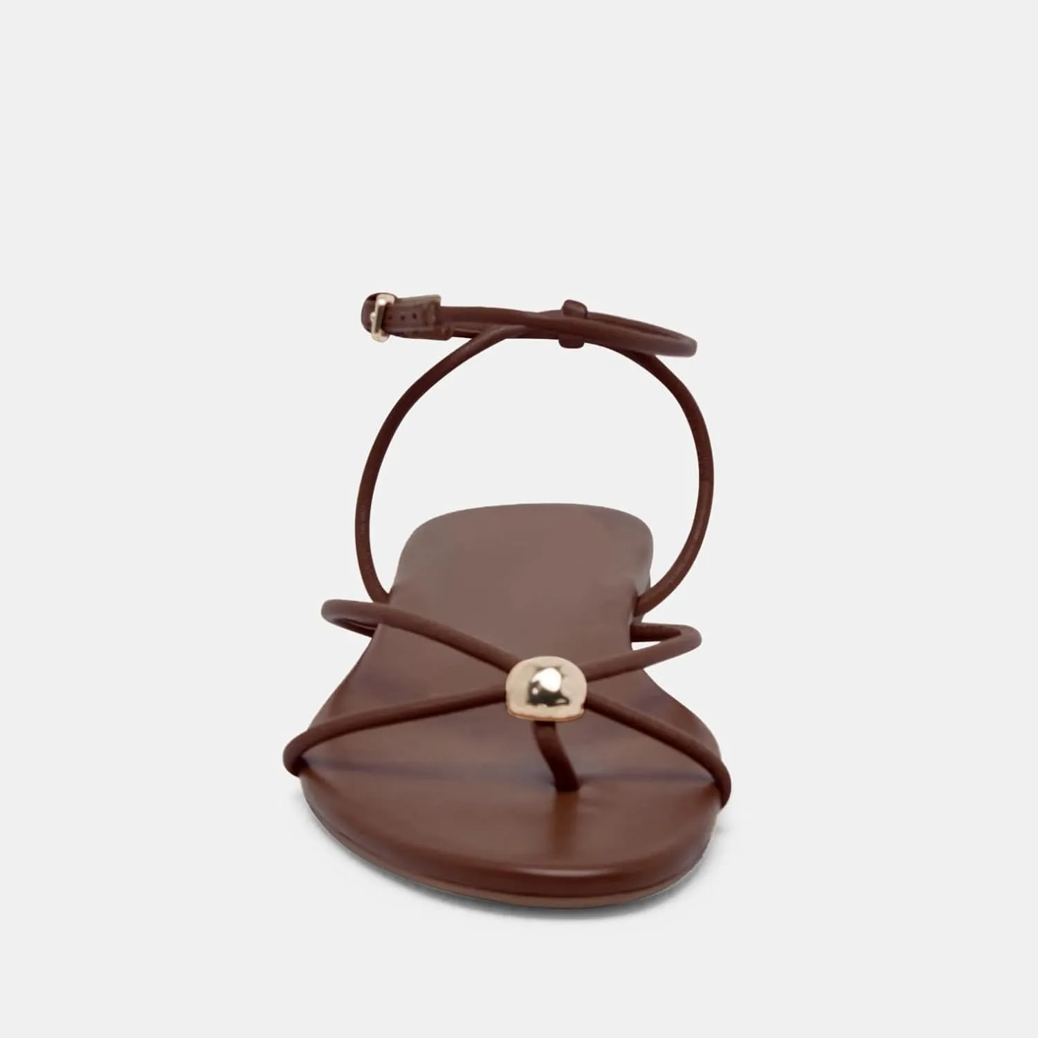 Strappy Flat Sandals for Women Comfortable Open Round Toe Sandals Dressy Beach Thong Flip Flop Slides