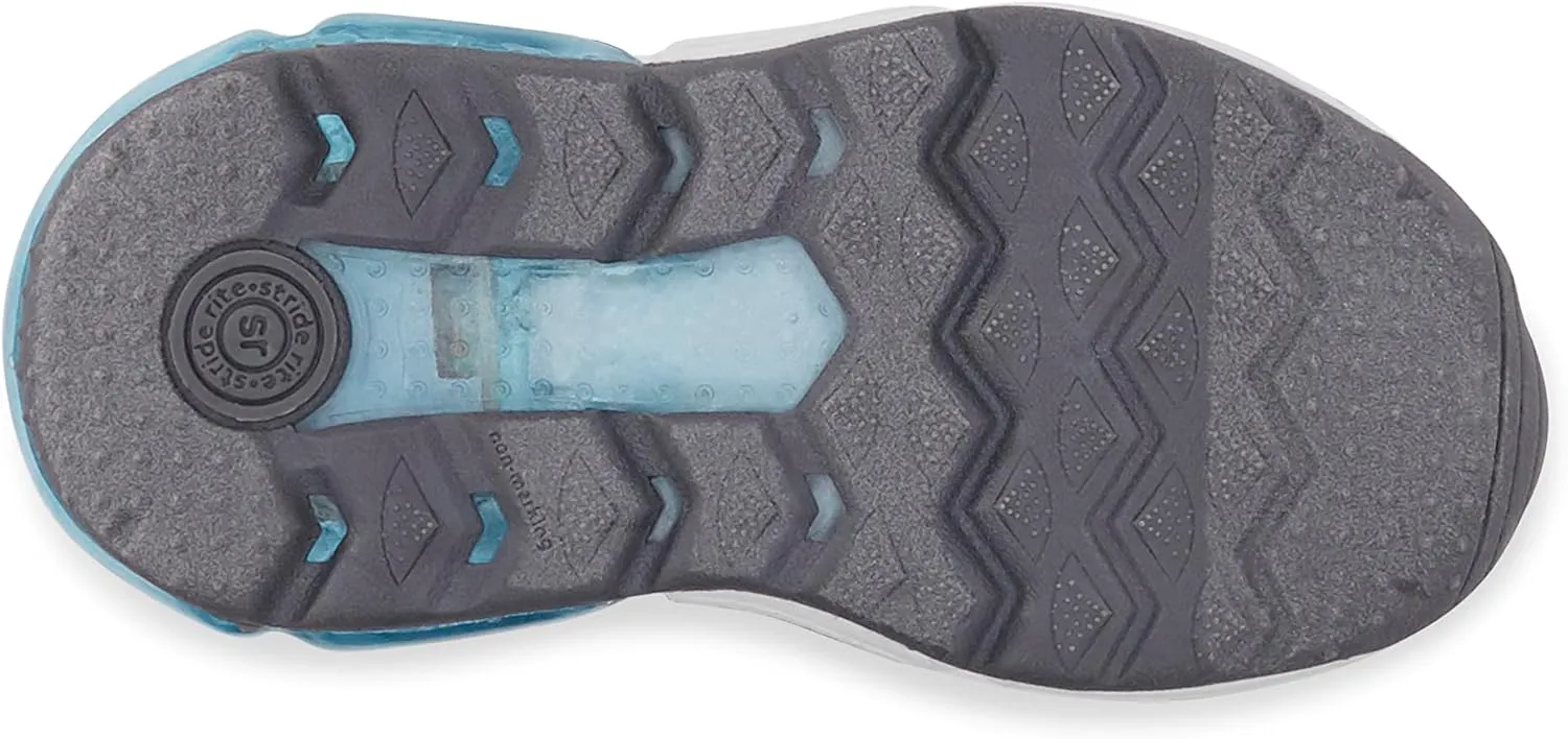 Stride Rite Unisex-Child M2p Lighted Reptile Light-Up Sneaker
