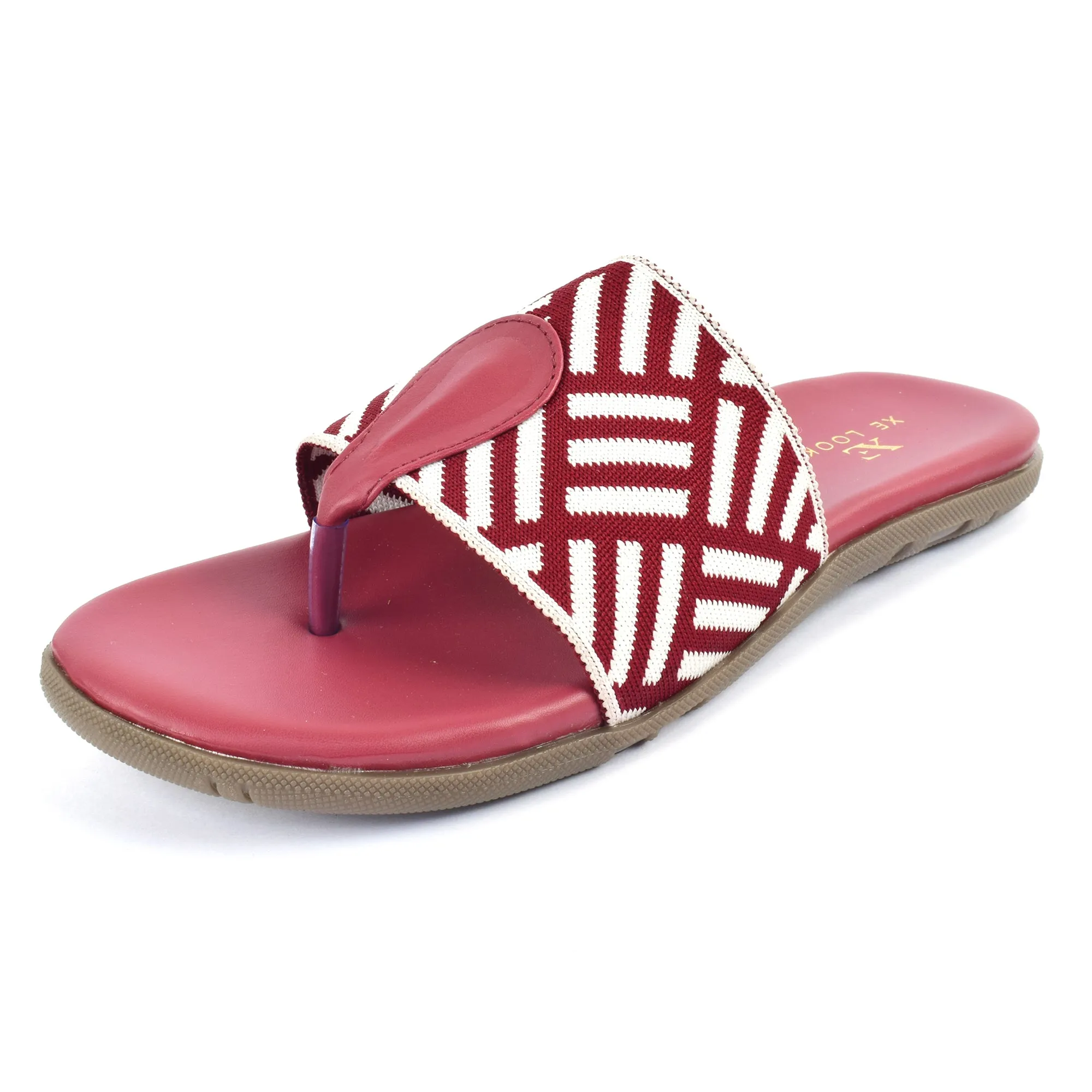 Stylish Pattern Design Soft & Comfortable Arba Flat Slippers