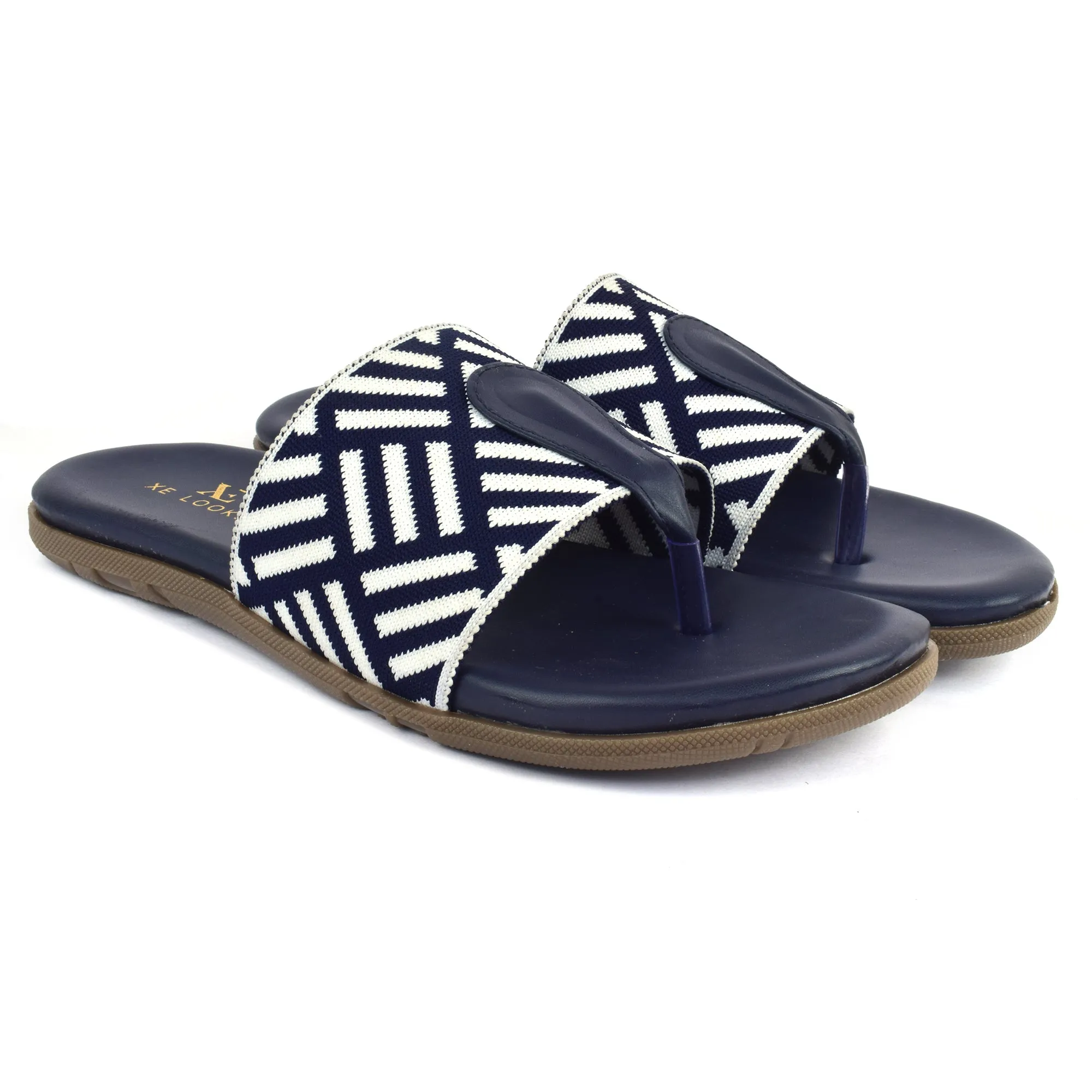Stylish Pattern Design Soft & Comfortable Arba Flat Slippers