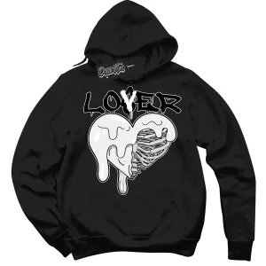 Suede Panda Dunk Sneaker Hoodie Lover Loser Graphic