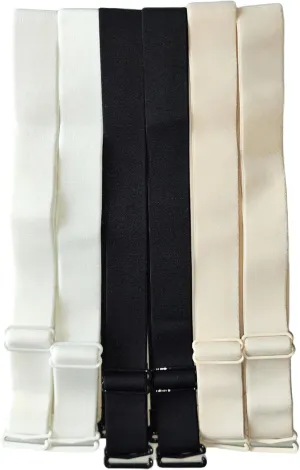 Super Wide Bra Straps Replacement - Adjustable Comfortable Durable - Perfect for Plus Size Bras and Strapless Bustiers