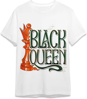 T-Shirt Unisex Matching AJ Dunk Low Miami (Black Queen)