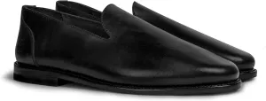 The Montana, Leather Slip On Loafers, Business Casual Shoes for Men, Mens Dress Sneakers, Men's Boat Shoe, Slipper & Moccasins Alternative, Comfortable Dressy Brown & Black, Non Slip Work Loafer