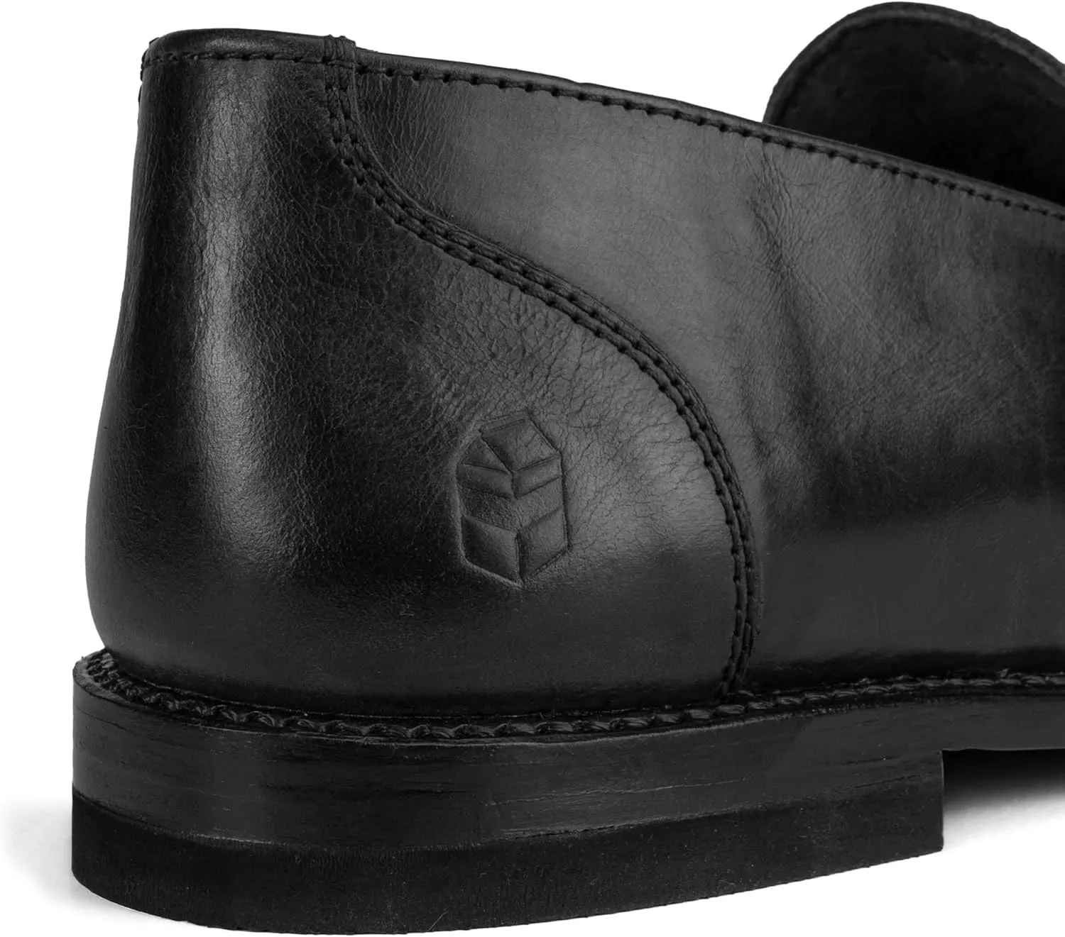 The Montana, Leather Slip On Loafers, Business Casual Shoes for Men, Mens Dress Sneakers, Men's Boat Shoe, Slipper & Moccasins Alternative, Comfortable Dressy Brown & Black, Non Slip Work Loafer