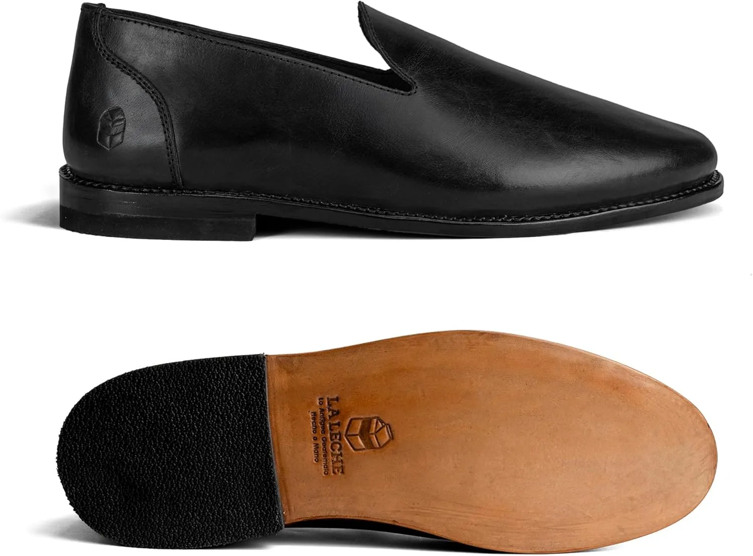 The Montana, Leather Slip On Loafers, Business Casual Shoes for Men, Mens Dress Sneakers, Men's Boat Shoe, Slipper & Moccasins Alternative, Comfortable Dressy Brown & Black, Non Slip Work Loafer
