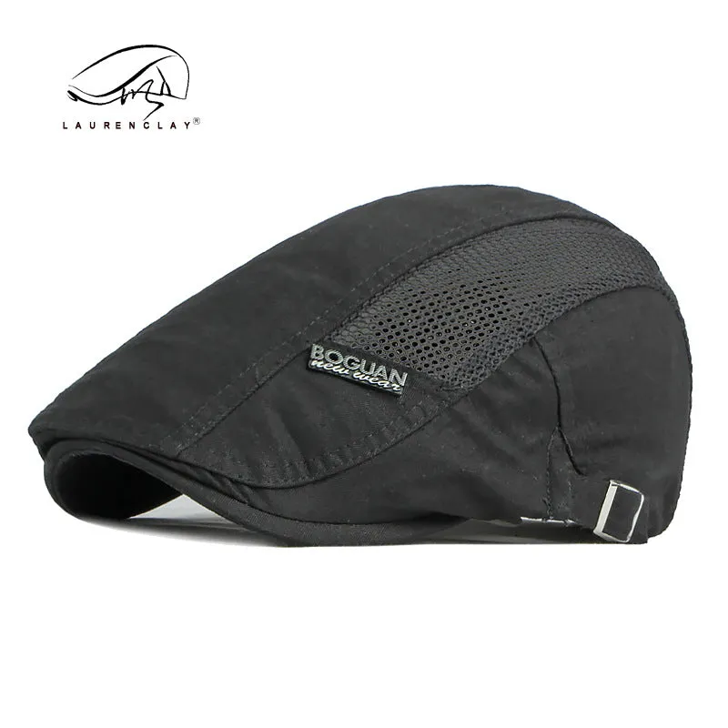 Thin Breathable British Vintage Cotton Beret
