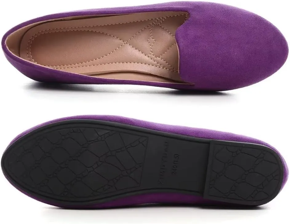 TN TANGNEST Slduv7 Women's Fashion Ballet Flats Pointed Comfortable Slip on Flat Dress Shoes