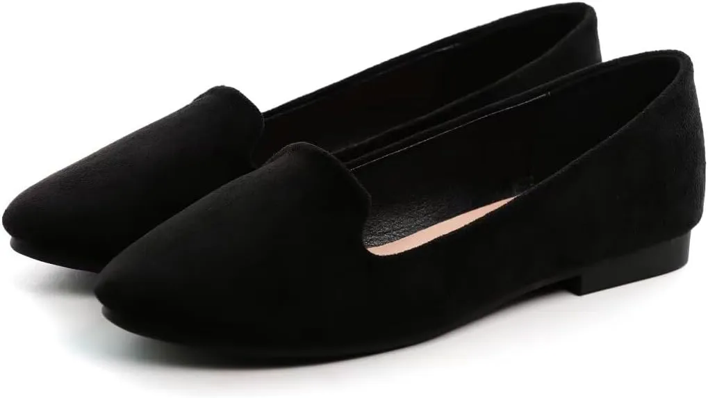 TN TANGNEST Slduv7 Women's Fashion Ballet Flats Pointed Comfortable Slip on Flat Dress Shoes