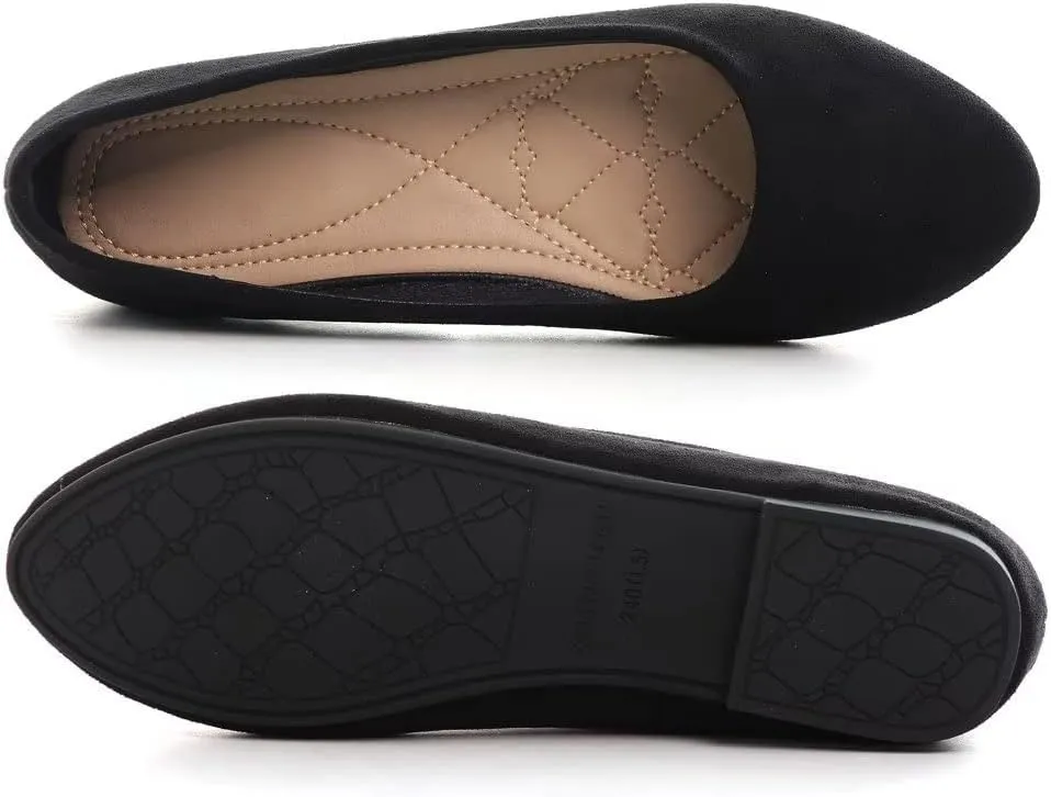 TN TANGNEST Women Pointed Toe Flats Comfortable Flat Ballet Shoes