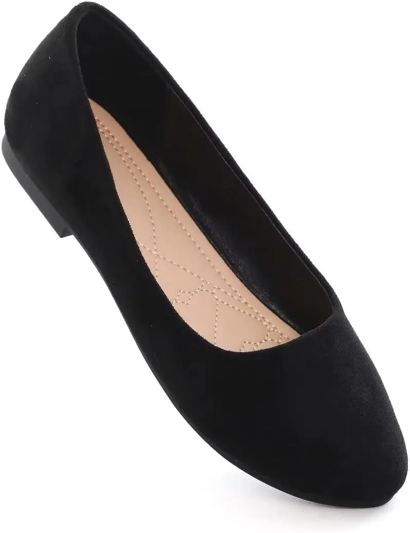 TN TANGNEST Women Pointed Toe Flats Comfortable Flat Ballet Shoes