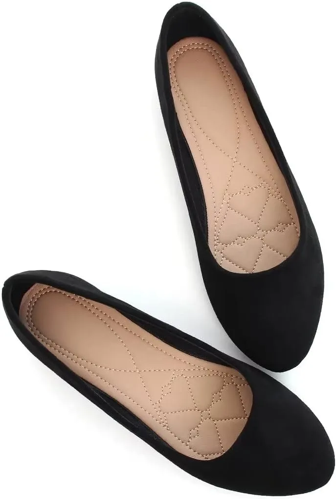 TN TANGNEST Women Pointed Toe Flats Comfortable Flat Ballet Shoes