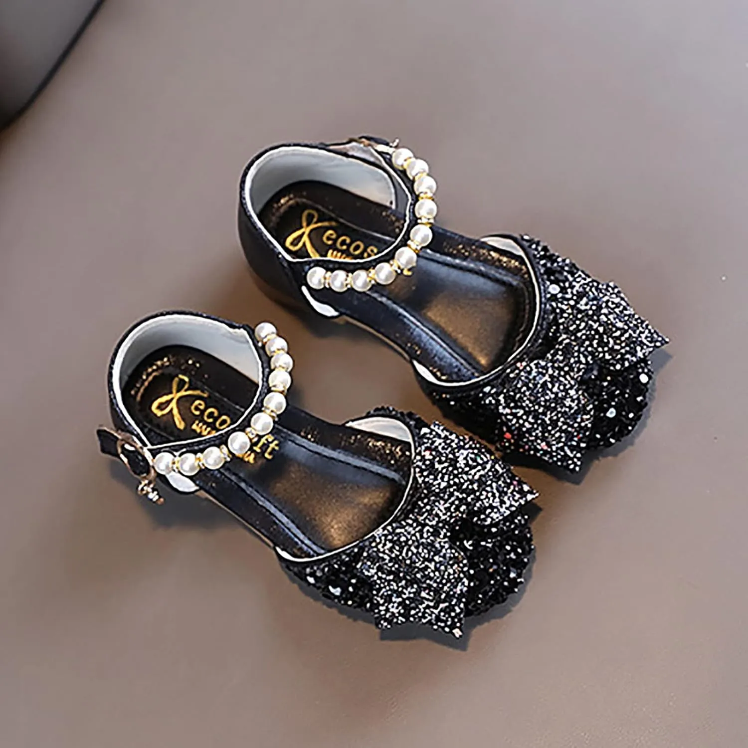 Toddler Pool Shoes Toddler Baby Casual Princess Dress Shoes Comfortable Flat Outdoor Girl Big Girls Ballet Slippers