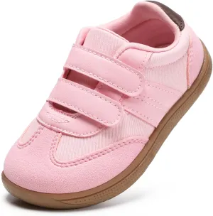 Toddler Wide Toe Box Shoes:Boys Barefoot Shoes Kids Walking Shoes Boy Sneakers Non-Slip Zero Drop Shoes,Toddler First Walking Shoes Comfort Tennis Outdoor Activities