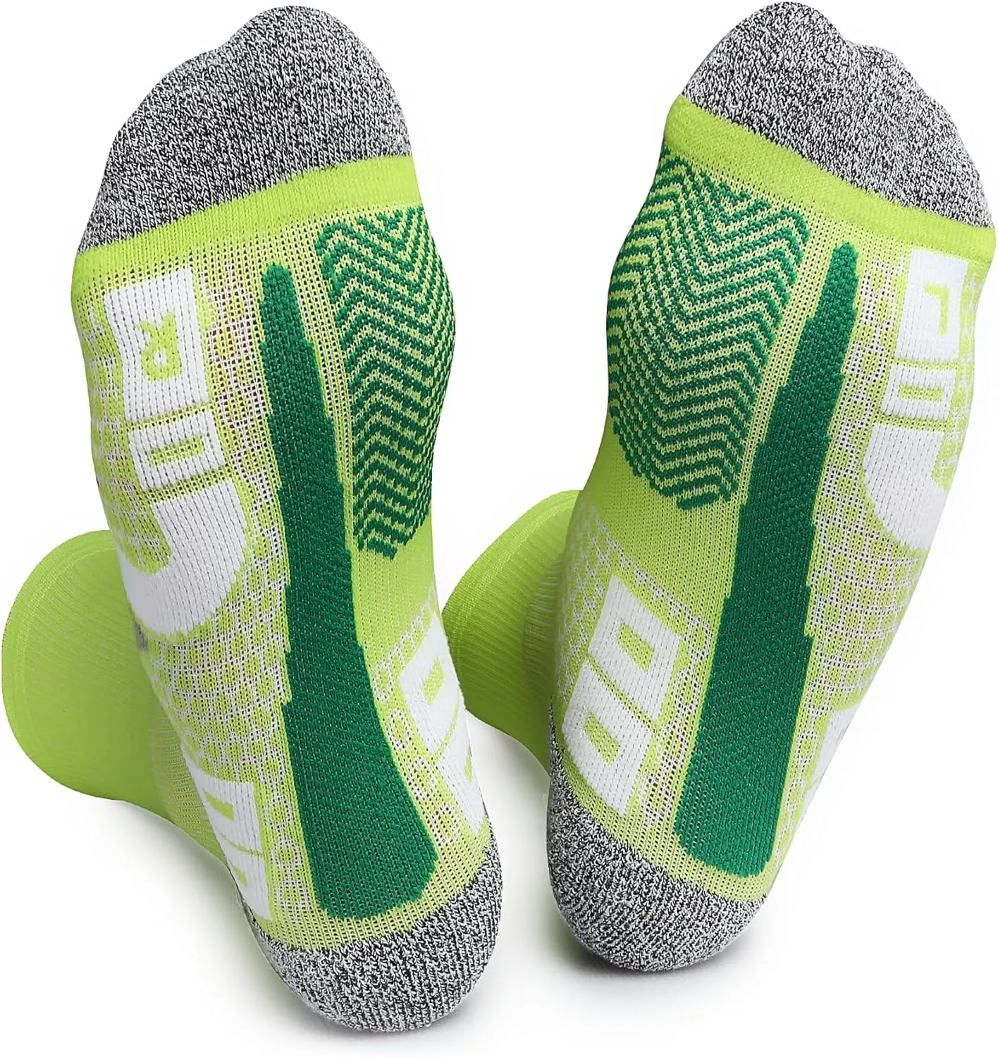 TODO Running Socks with Funny Inscription RUNNING RAID CREW Trail Running Socks for Men, Women. Breathable Runners Socks