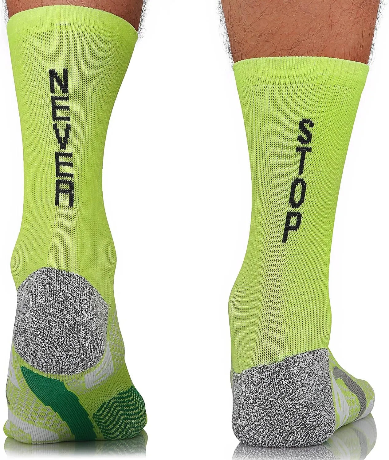 TODO Running Socks with Funny Inscription RUNNING RAID CREW Trail Running Socks for Men, Women. Breathable Runners Socks