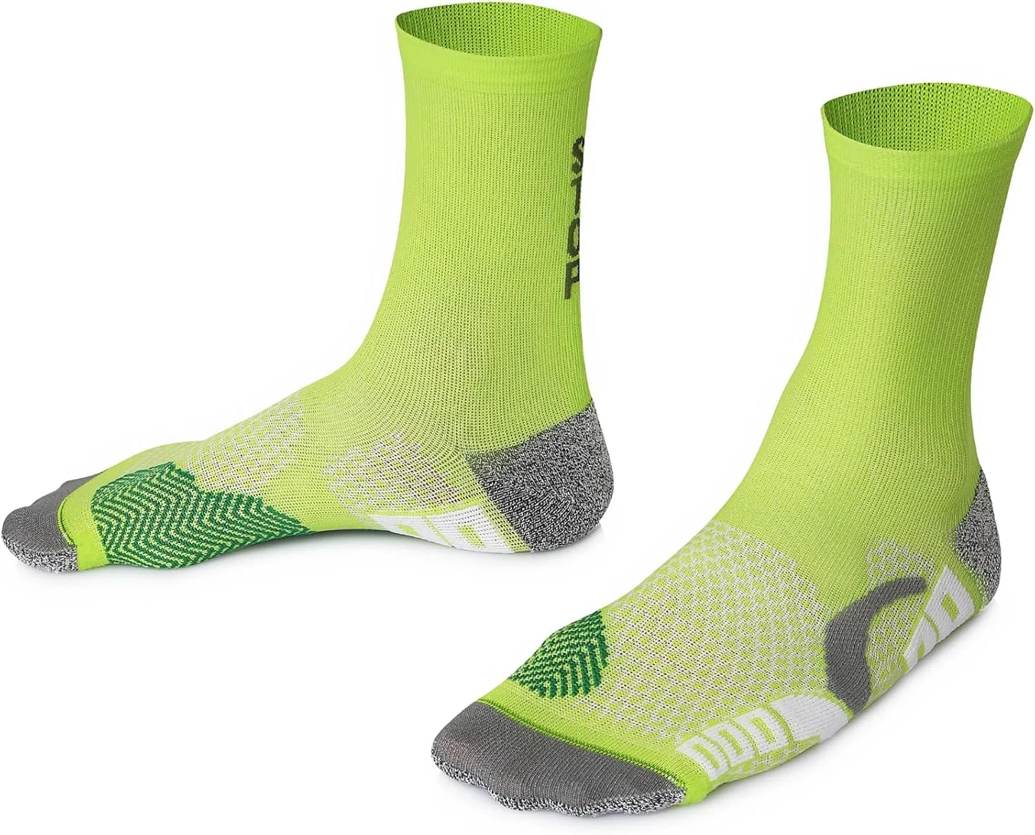 TODO Running Socks with Funny Inscription RUNNING RAID CREW Trail Running Socks for Men, Women. Breathable Runners Socks