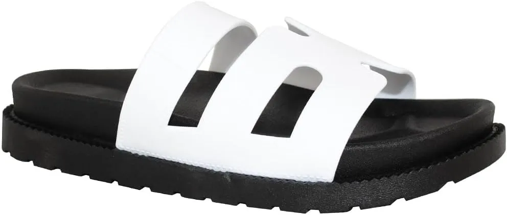 TRENDSUP Gino-24 Comfortable Flat Sandals for Women