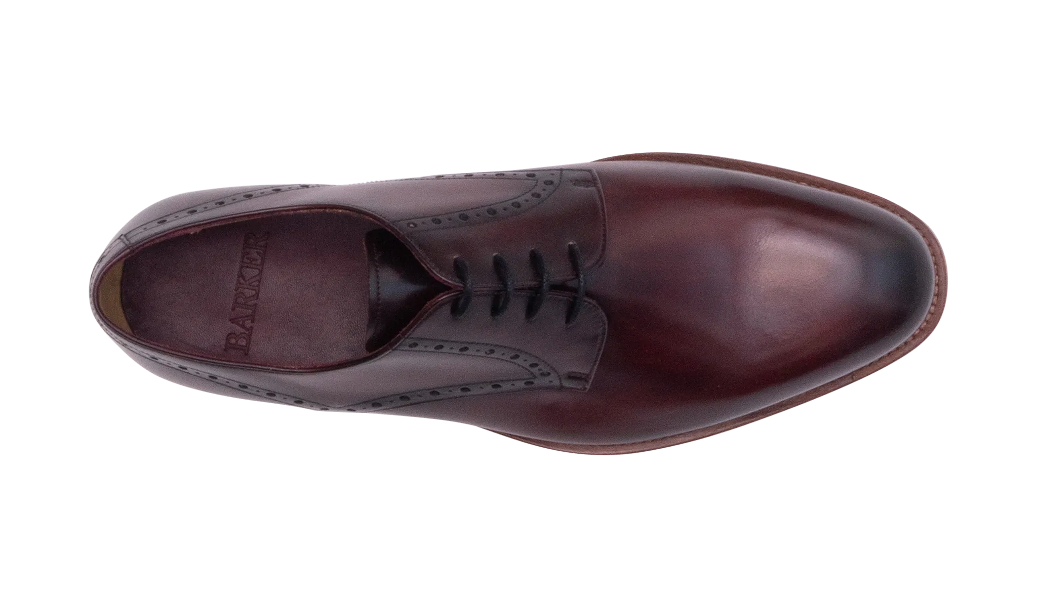 Trent- Hand Brushed Burgundy