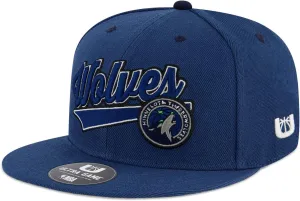 Ultra Game Men's NBA Official Snap Back 3D Embroidered Team Logo Baseball Cap Hat