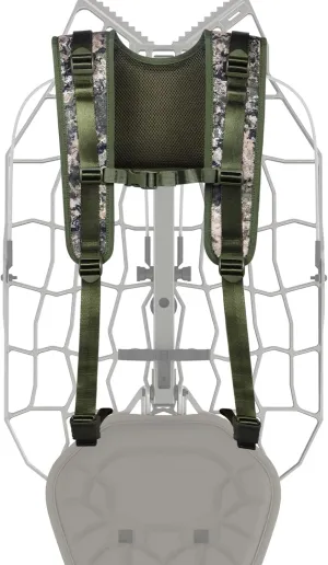 Universal Backpack System - Comfortable Tree Stand Carrier for Effortless Transport and Silent Hunting Success (Green3)