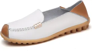 VenusCelia Women's Comfort Walking on Clouds Flat Loafer