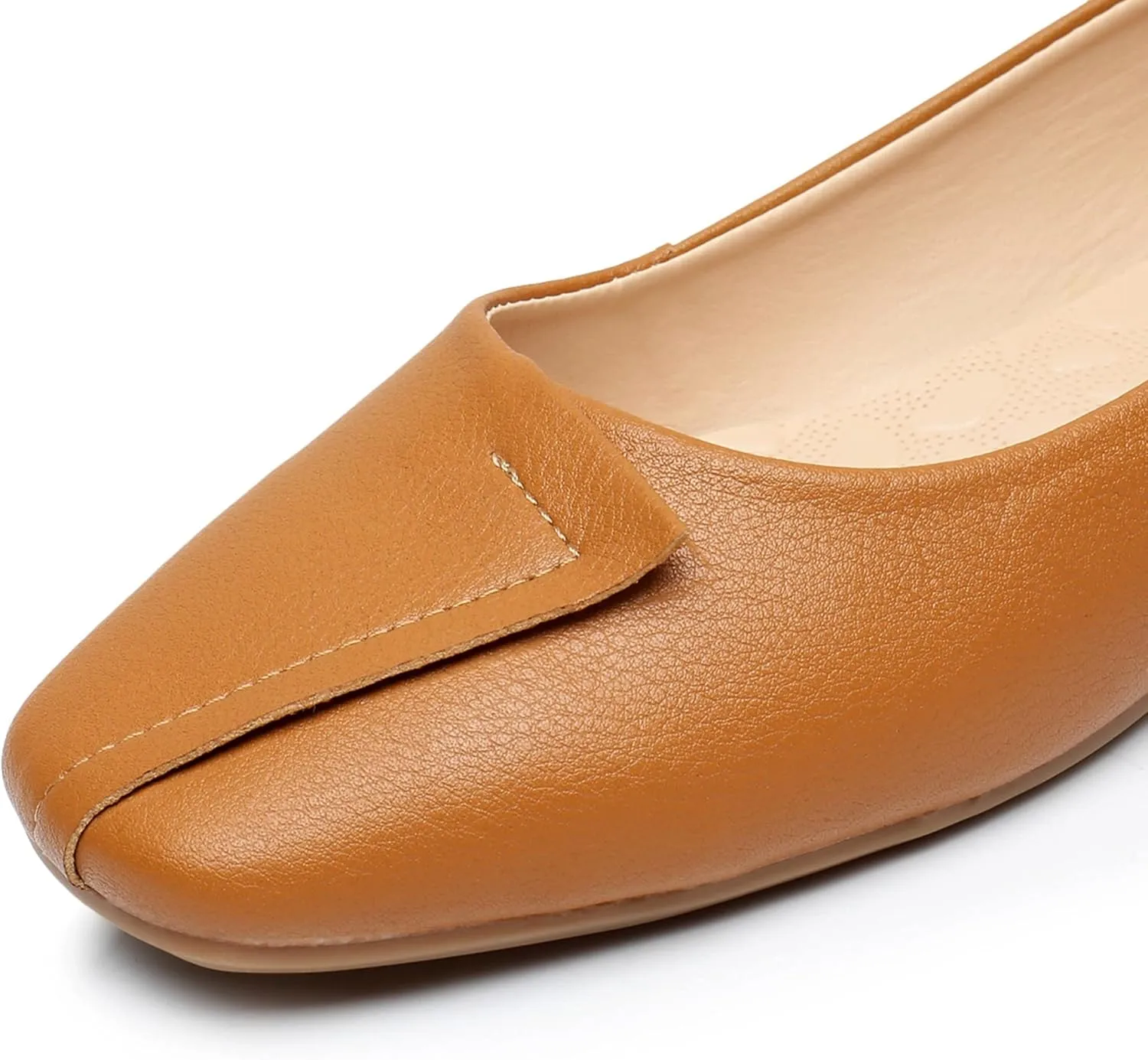 VenusCelia Women's Plain Dance Flat Shoe
